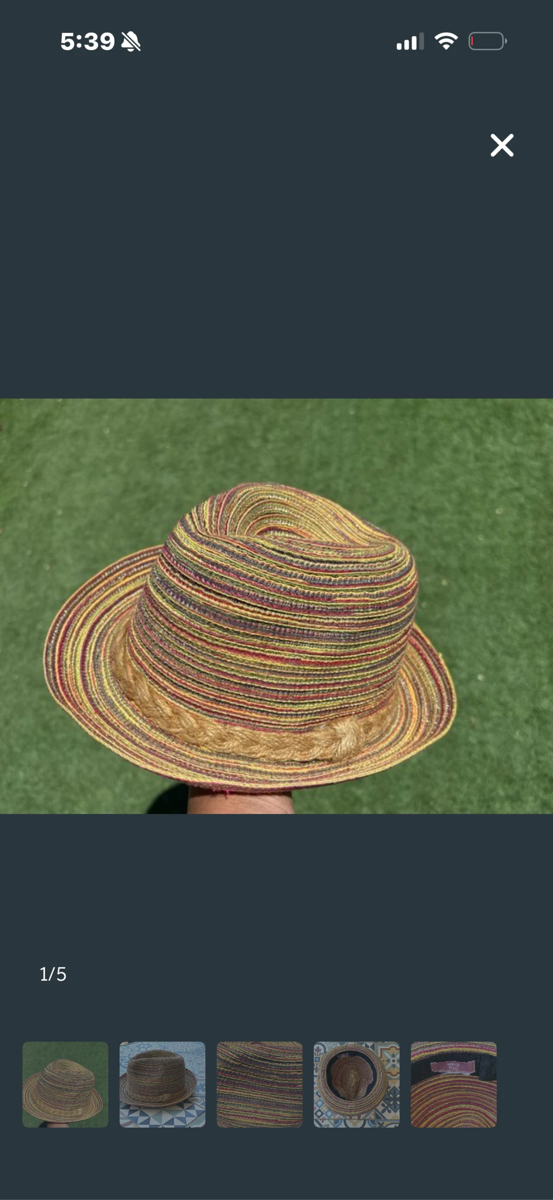 Sombrero infantil